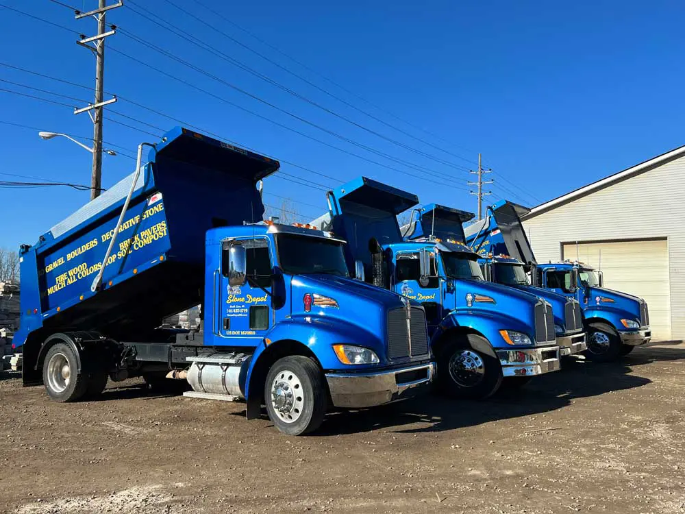 Row Of Trucks
