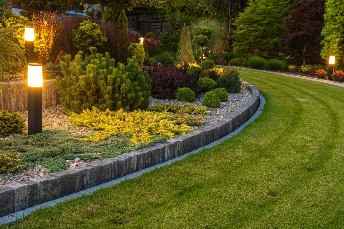 landscaping trends natural stone edging