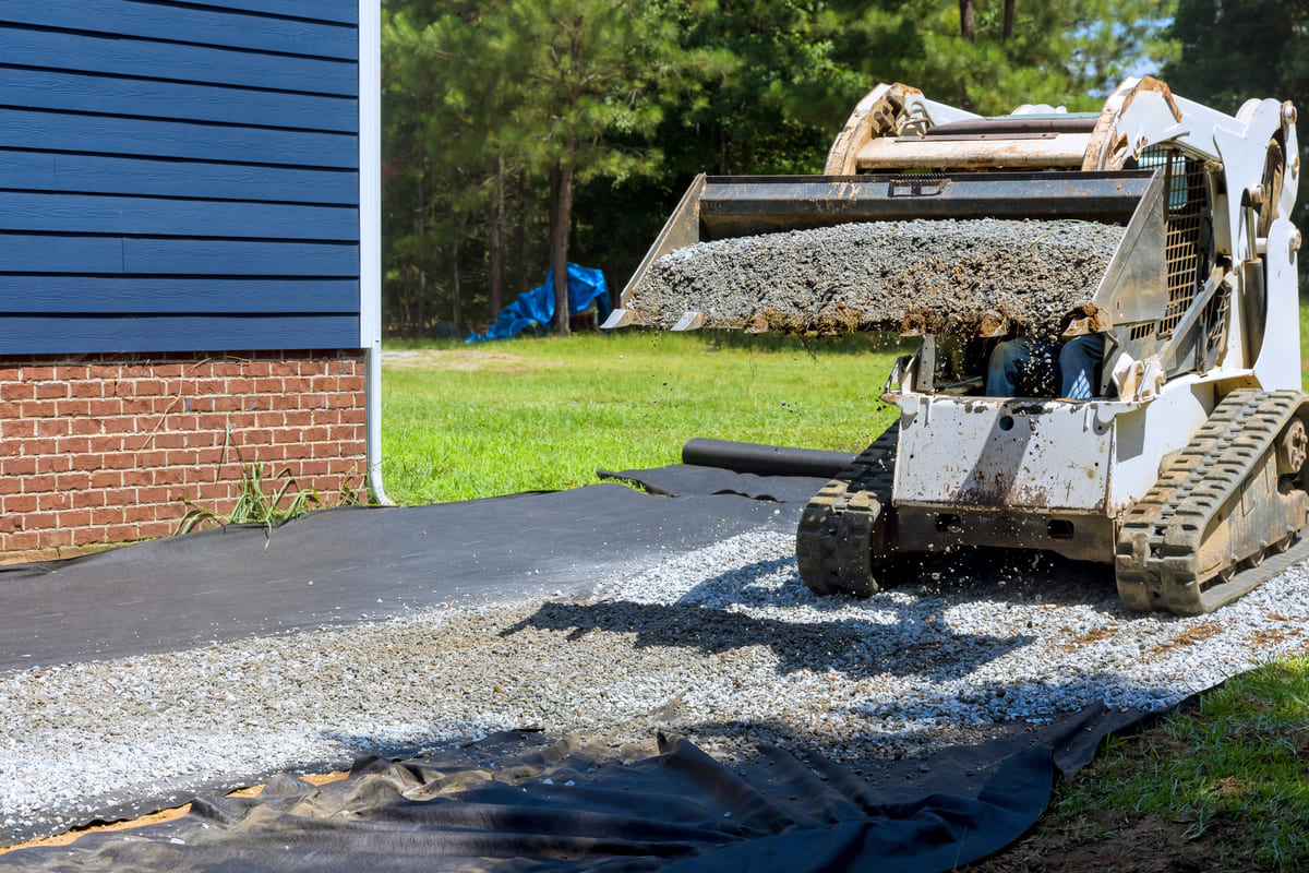 Web Stone Depot Landscaping Supplies South Lyon Michigan Gravel In A Truck gravel on a truck